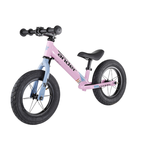 Bicicleta de equilibrio para niños con empuje de 12 pulgadas